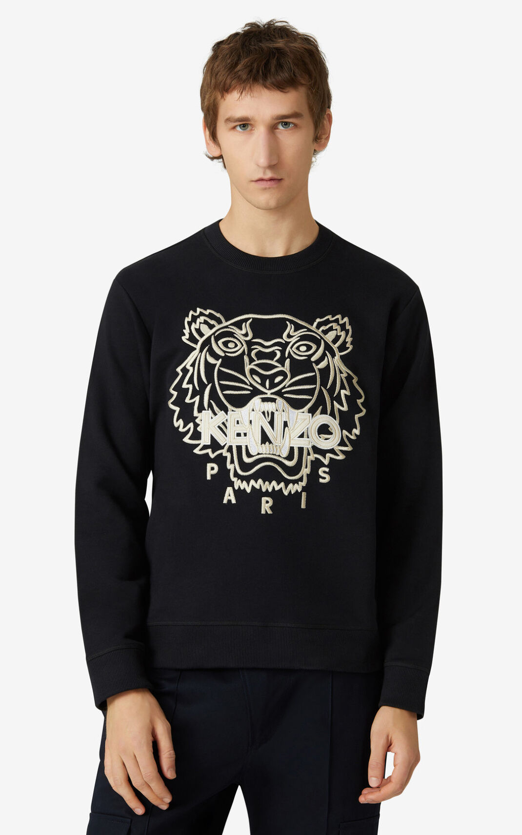 Kenzo Tiger Melegítő Felső Férfi Fekete | ID.665328